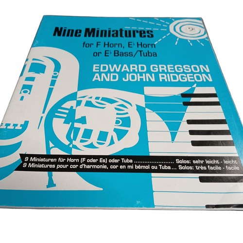 Nine miniatures for horn - nine,