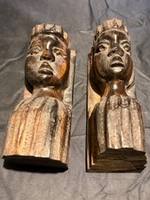 Vintage Tribal Carved Wooden