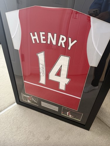 Framed thierry henry - henry, arsenal