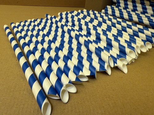 Paper straws straw 9x200mm - straws,