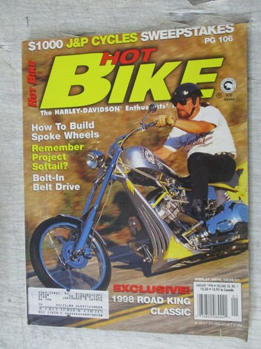 Hot bike magazine - magazine, harley