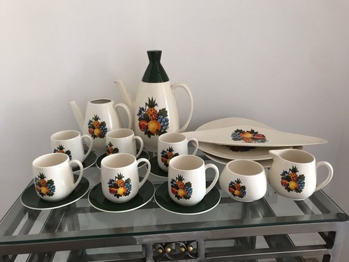 Carlton ware coffee - coffee, set