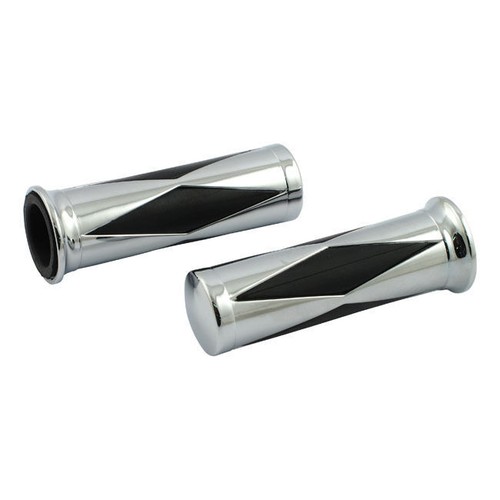 Billet grips diamond aluminum - diamond,