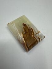 Smoothed Onyx Block Bar Brick Paperweight Stone Crystal