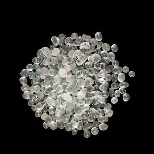 Clear glass nugget - glass,