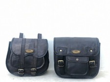 Bull Waxed Black Leather