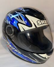 Carl Fogarty  Foggy legend Shark Motorcycle Helmet size medium  RARE M57 1999-20