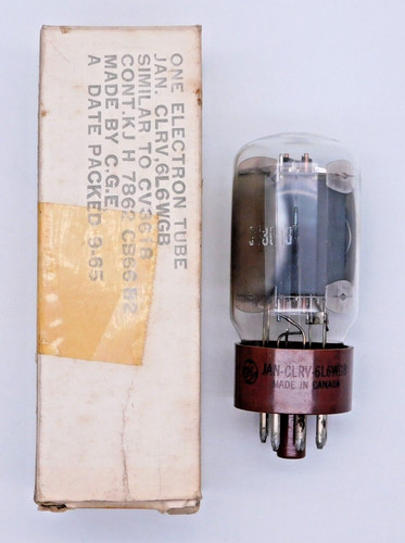 Jan clrv 6l6wgb valve tube - jan,