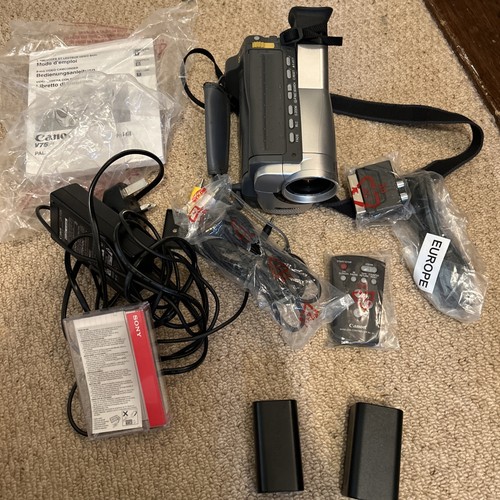 Canon v75hi camcorder analogue - canon,