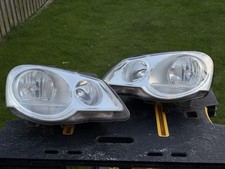 Volkswagen Polo 9n3 Headlights Headlamps Pair 2005-2009
