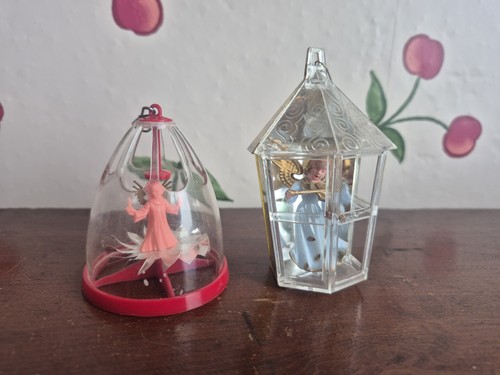 Pair mid century angel - pair,
