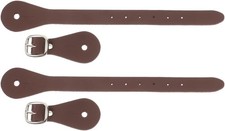 2pcs Adjustable Leather Spur