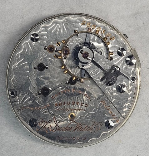 Hampden 18s 21j pocket watch - 21j,