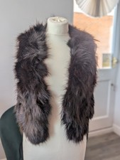 fox fur gilet