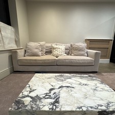 ROCHE BOBOIS Three Seater Long Beach Designer Sofa retailed for £8,000