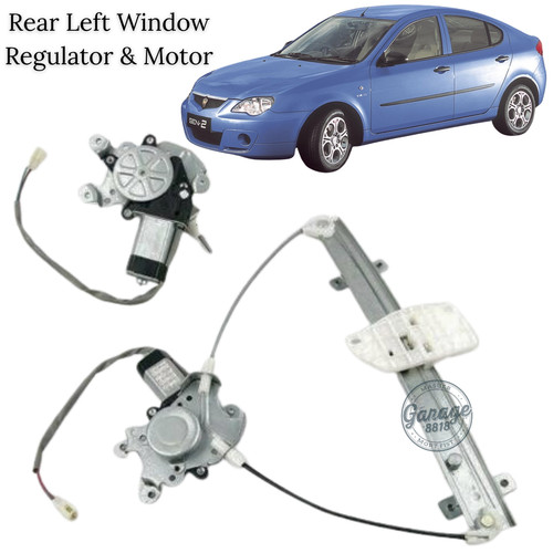 Rear left window regulator - window,