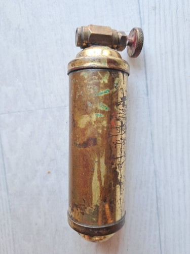 Vintage brass pressured - brass, fire