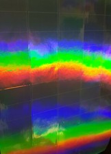 260 Hologram Rainbow Stickers