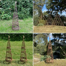 Garden obelisk obelisks willow - garden,