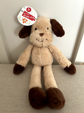 NEW WITH TAG - M&S MY FIRST DANGLY DOG SOFT TOY COMFORTER  MARKS & SPENCER