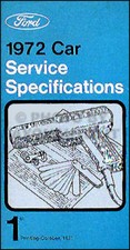 1972 Lincoln Service