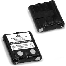Fast 2x Ni-MH Battery Pack Motorola 2 Way Radio TLKR-T4 TLKR-T5 TLKR-T6 TLKR-T8