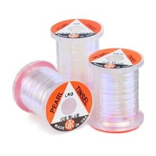 UTC Fly Tying Tinsel, Mirage Tinsel & Ice Blue Pearl Tinsel, Fly Tying Flash