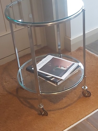 Brushed satin and glass - satin,