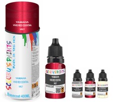 Paint For Yamaha H3Vrc7 Vivid Red Cocktail Spray Aerosol Touch Up