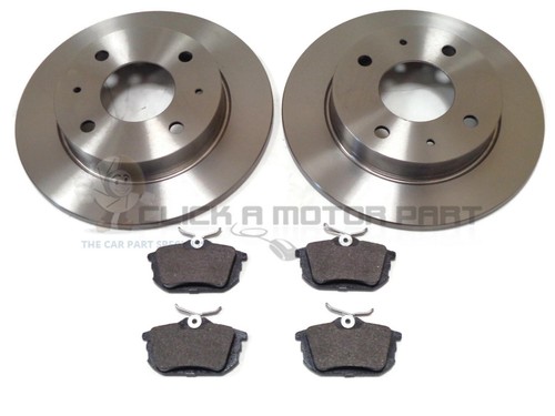 Rear brake discs pads set - brake,