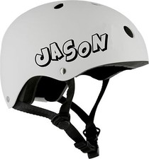 2 x Custom Name Helmet