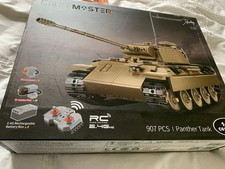 Remote Control Panther Tank Model (partially constructed 907 pcs)