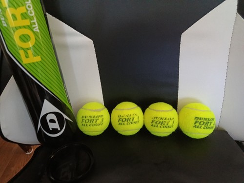 Tennis balls used 4 - balls,
