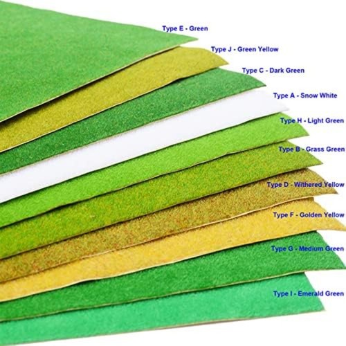 Model turf roll - model, diorama