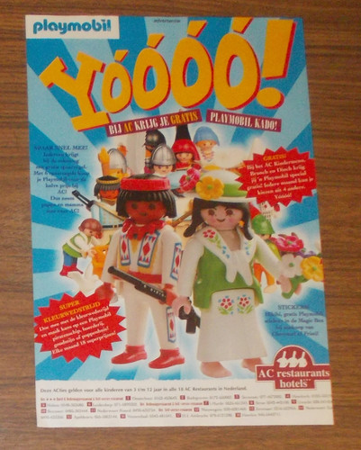 Rare advertising playmobil - rare,