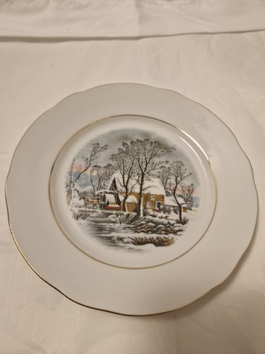1977 winter scene decorative - winter,