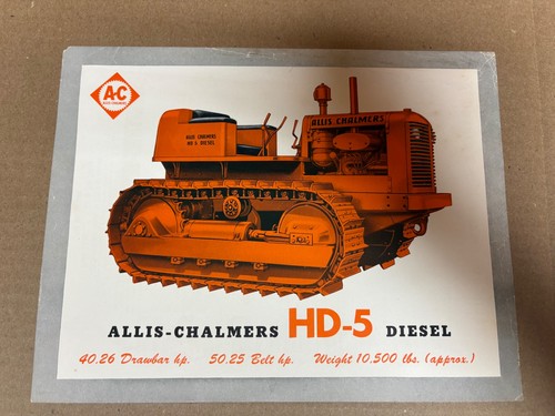 Vintage allis chalmers - chalmers, hd-5