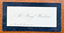 Victorian Mourning Calling