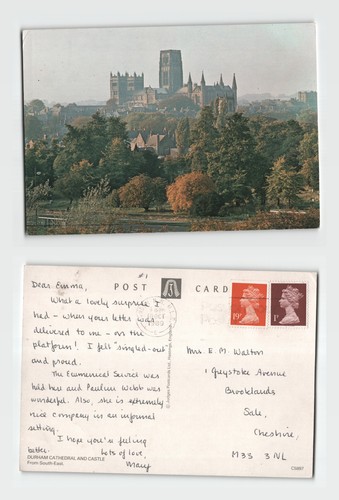 Postcard durham cathedral - postcard,