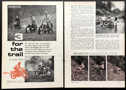 Trail bikes 1967 review - trail,