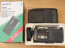 Sony M-607V Voice Operated