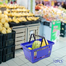 12PCS Shopping Baskets With