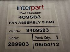 NEW/UNUSED POTTERTON 409583 BOILER FAN & 407677 BOILER CONTROL PCB