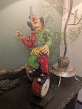 Large 36cm Resin Clown Jester