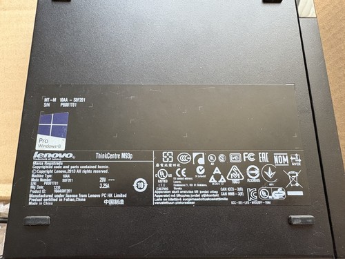 Lenovo m93p tiny usff - usff, pc