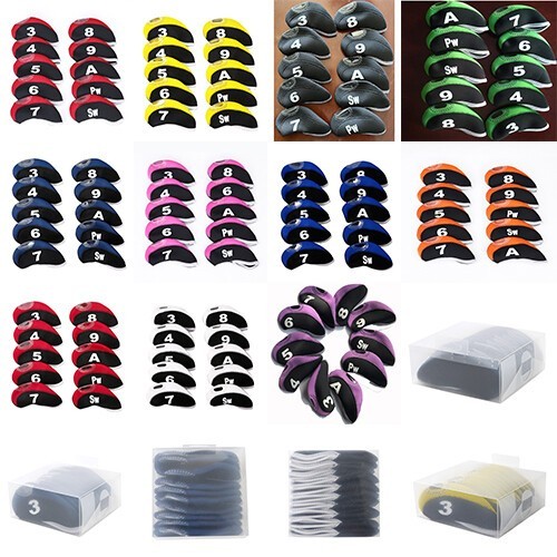 10pcs neoprene golf iron - 10pcs,