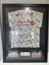 Liverpool FC Signed 2018/2019 Champions League Winning Team Signed Shirt NO COA