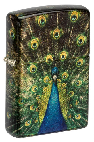 Zippo lighter peacock - zippo,