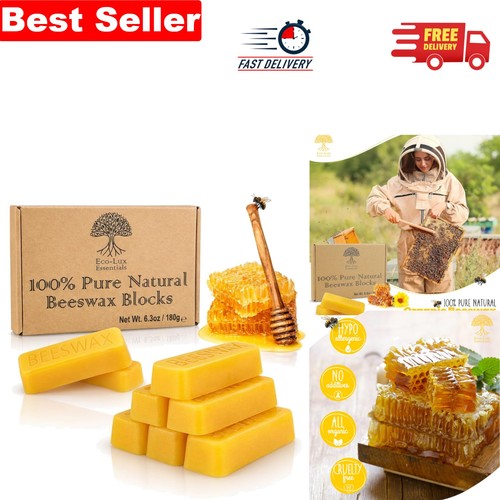 Pack pure beeswax blocks - 8,