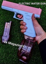 2 x Electric Water Guns Pink